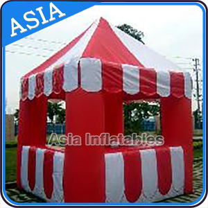 3X3m Inflatable Fairy Floss Booth Inflatable Booth, Inflatable Street Food Photo Booth / Inflatable Advertising Kiosk Design